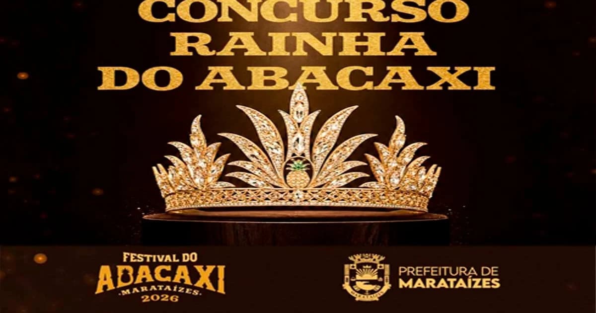 Rainha do Abacaxi 2026: Marataízes Abre Inscrições