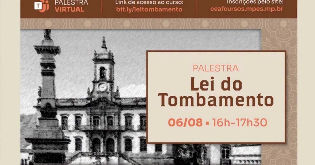 MPES Promove Capacitação Essencial sobre Patrimônio Histórico