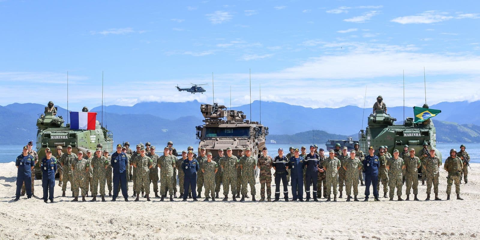 Operação Conjunta França-Brasil Reforça Cooperação Naval no Rio de Janeiro