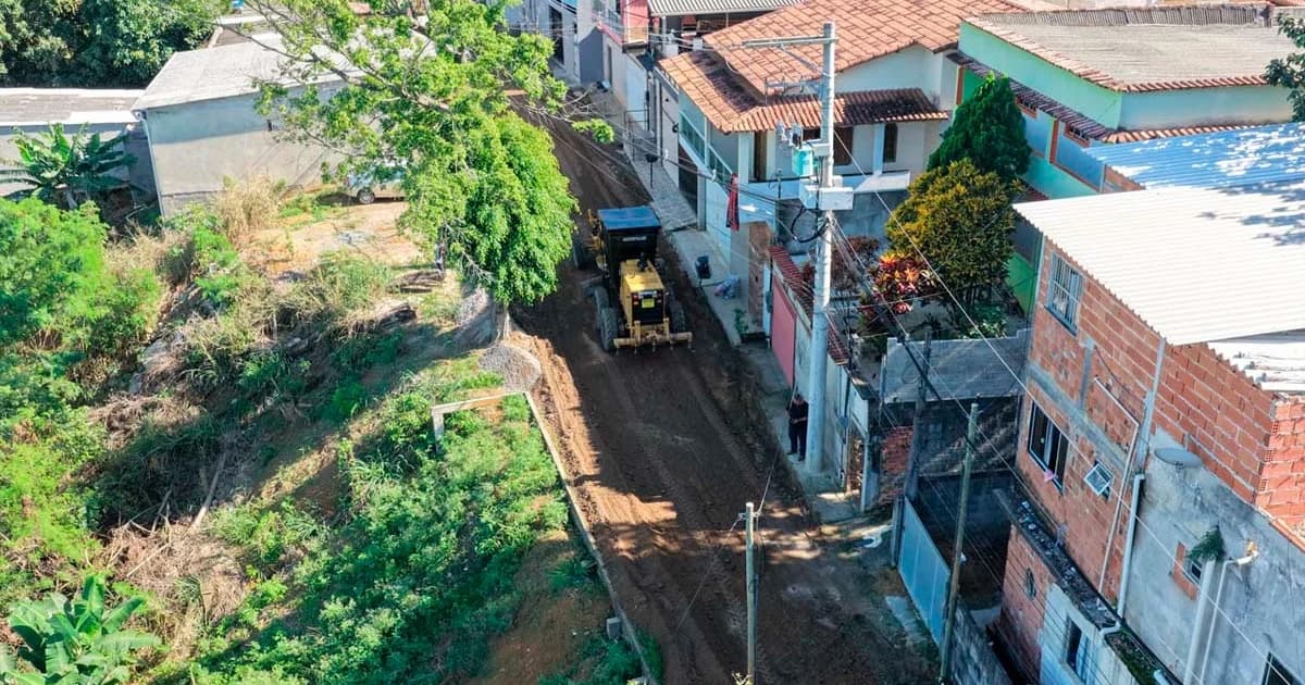 Cariacica-Sede Ganha Ruas Pavimentadas