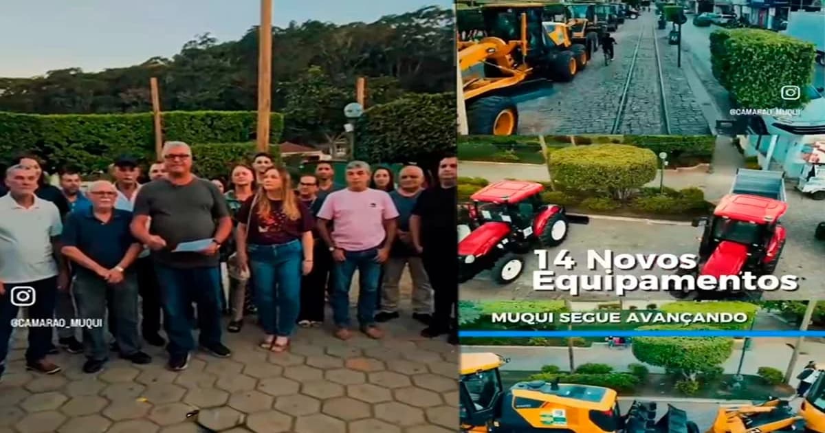 Muqui Investe R$ 2,5 Milhões em Novos Equipamentos para Desenvolvimento Rural e Urbano