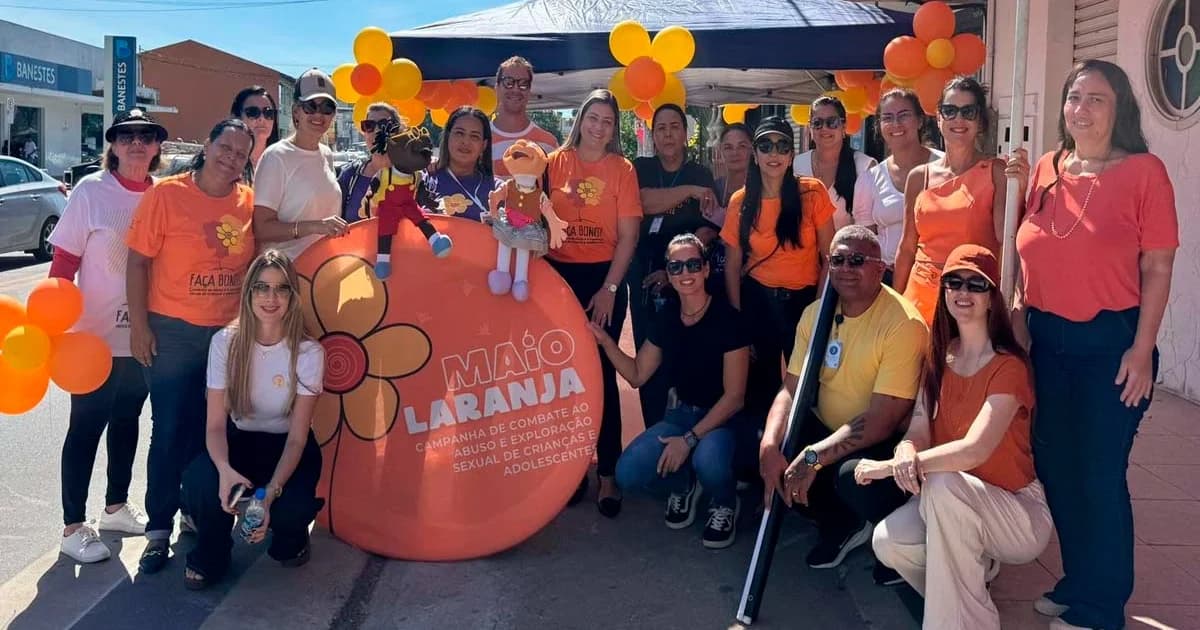 Maio Laranja: Marataízes Alerta para Combate à Violência Infantil