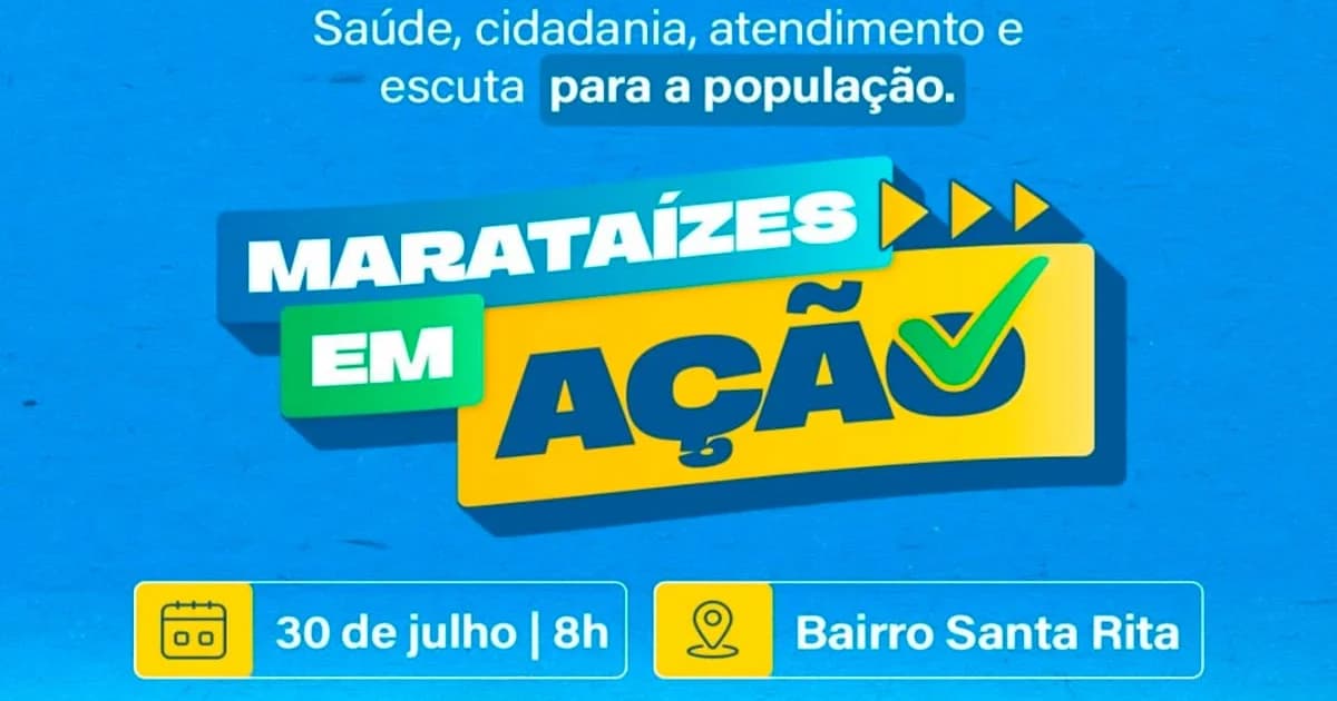 Marataízes em Ação: Mutirão Leva Serviços Essenciais ao Bairro Santa Rita