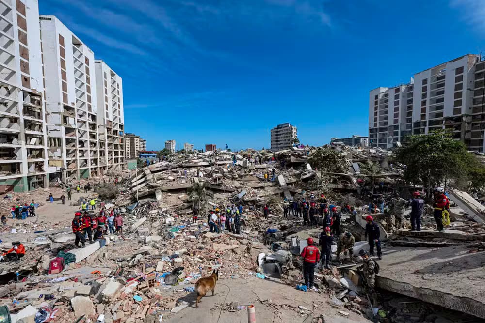 Venezuela registra novo tremor de terra enquanto buscas por sobreviventes continuam