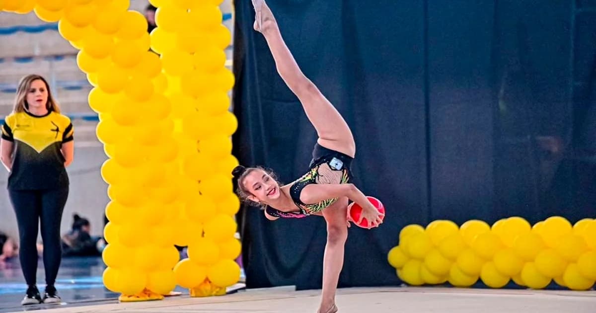 Serra Palco da VI Copa Excellence de Ginástica Rítmica
