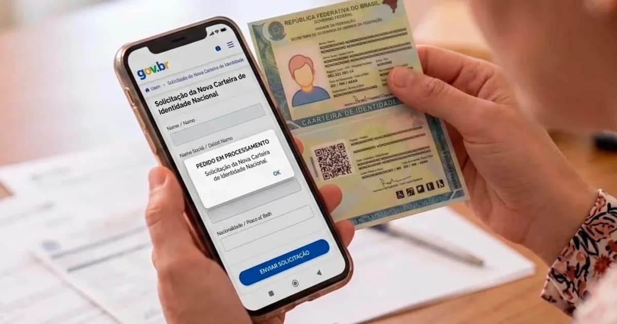 Nova Identidade Nacional Simplifica Solicitação e Chega à Palma da Mão