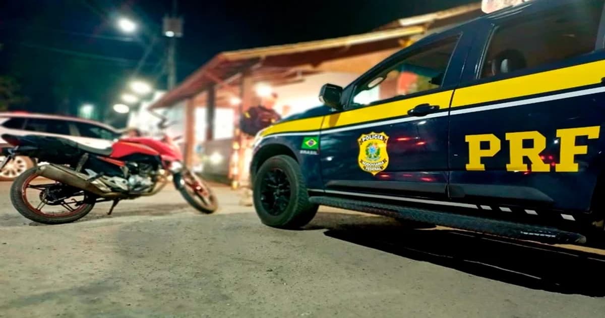 Moto Furta em 2018 é Recuperada no ES com Placa Clonada