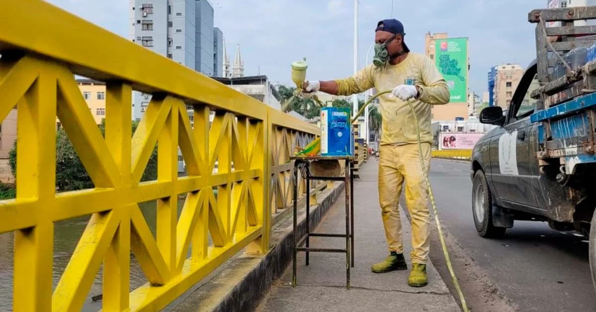 Ponte Carin Tanure em Cachoeiro Ganha Novo Visual e Reforço Estrutural