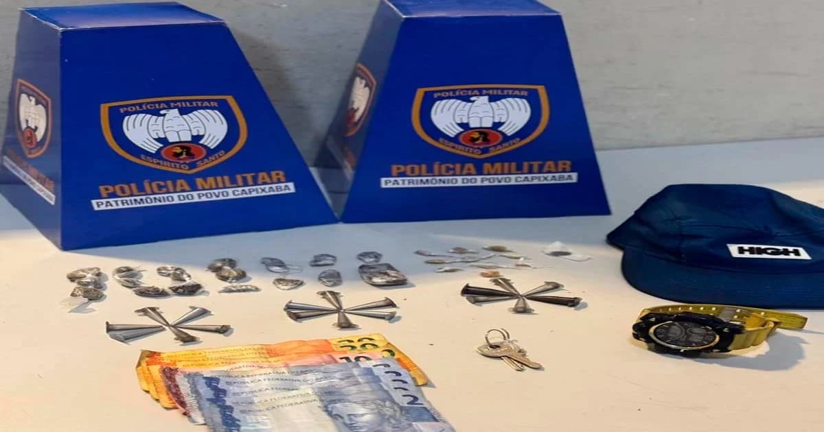 Operações da PM apreendem drogas, dinheiro e conduzem três suspeitos em Guarapari