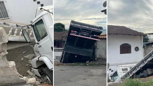 Caminhão Desgovernado Invade Residência no Sul do ES