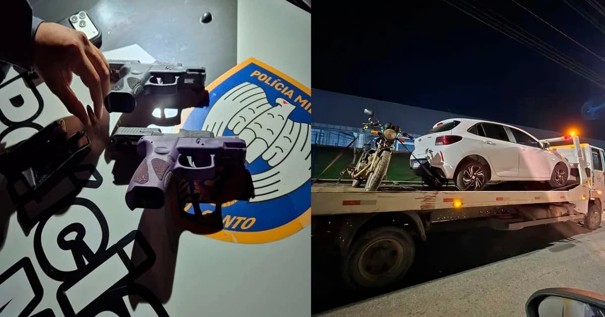 Operação Policial Resulta em Três Detenções e Apreensão de Armas em Cachoeiro de Itapemirim