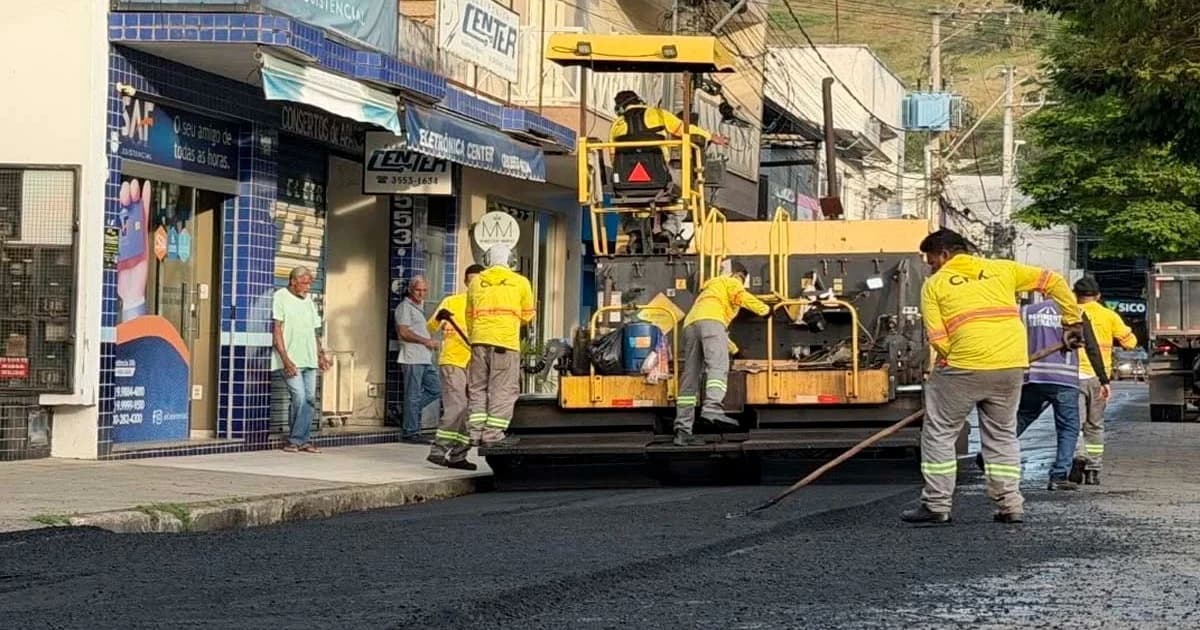 Guaçuí Investe em Asfalto: 5 Km de Ruas Serão Recuperadas