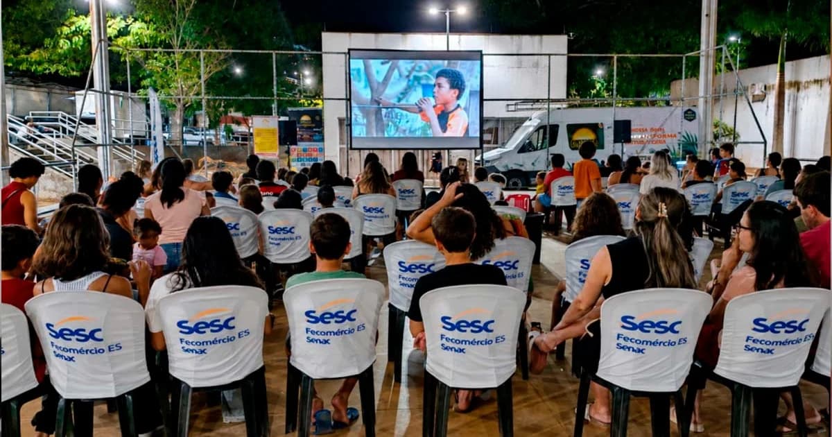 CineSesc Ilumina Cachoeiro com Cinema Solar e Cultura