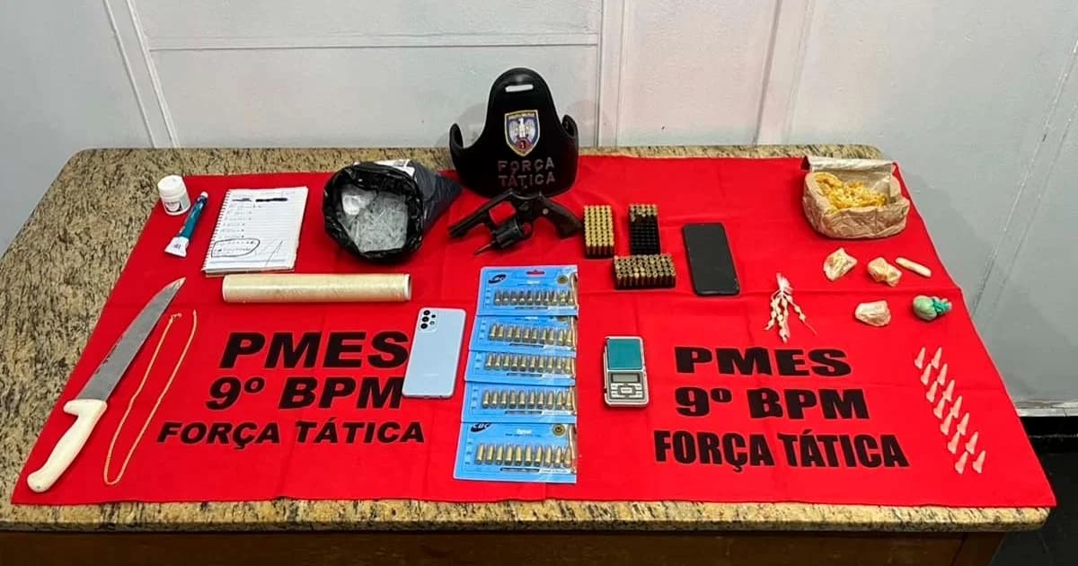 Operação Policial Desarticula Ponto de Tráfico e Captura Foragido