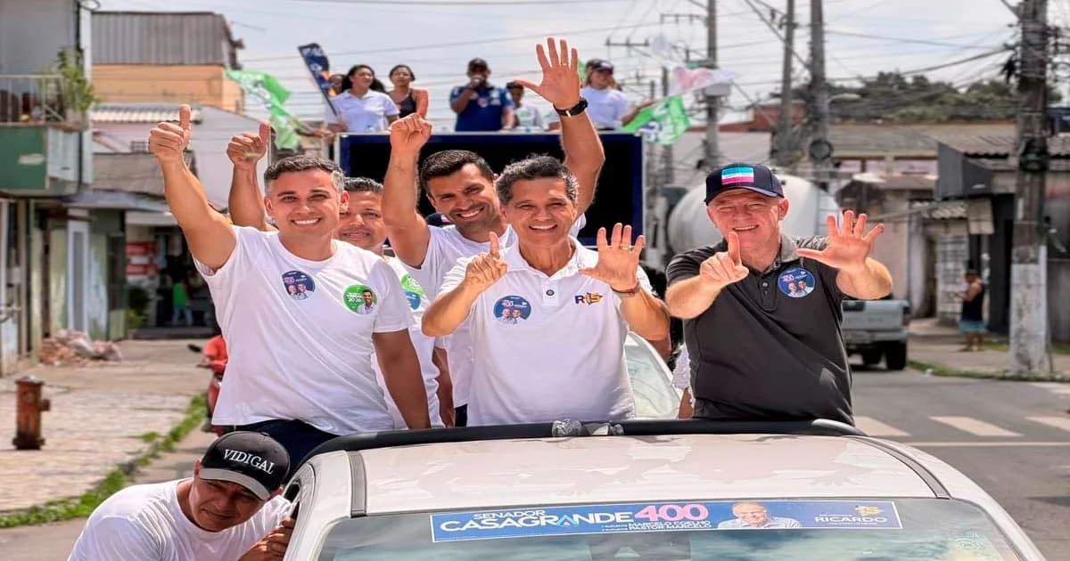 Candidato à reeleição mobiliza Serra em carreata rumo às urnas