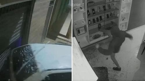 Arrombamento e Furto em Loja de Celulares Choca Ibatiba