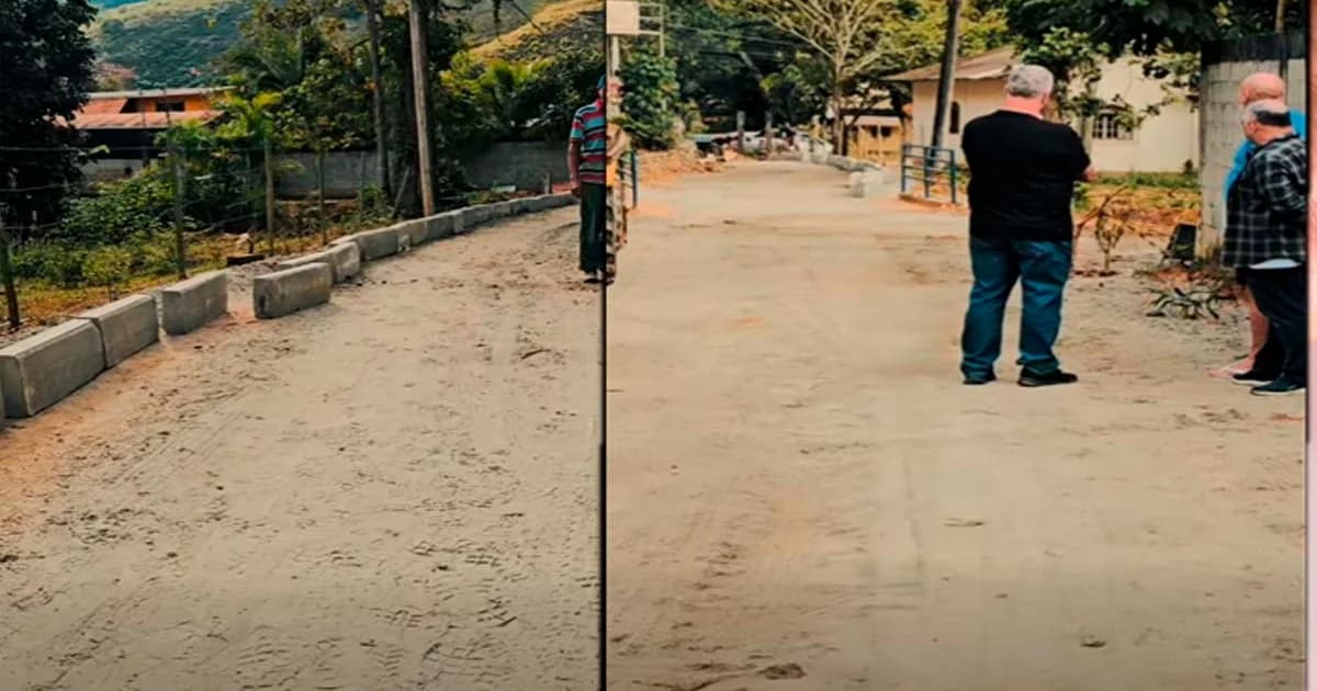 Muqui: Rua Marly Pinheiro da Costa Ganha Pavimentação e Calçamento