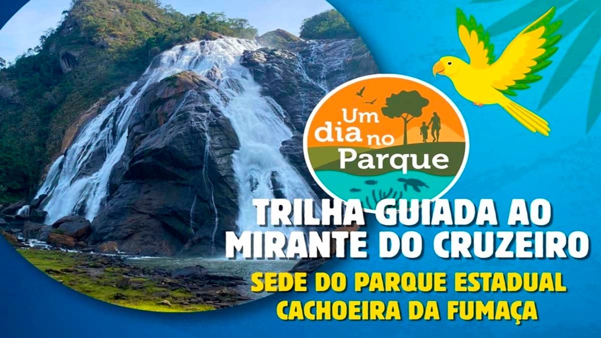 Parque Estadual Cachoeira da Fumaça abre inscrições para trilha guiada gratuita em Alegre