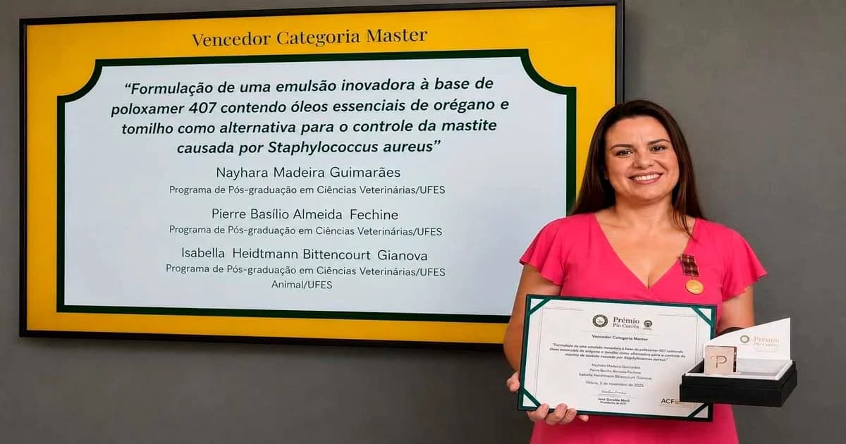 Farmacêutica Capixaba Eleva Pesquisa Nacional com Prêmio Inovador
