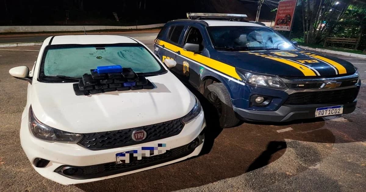PRF encontra 19 kg de cocaína escondidos em tanque de combustível na BR-262