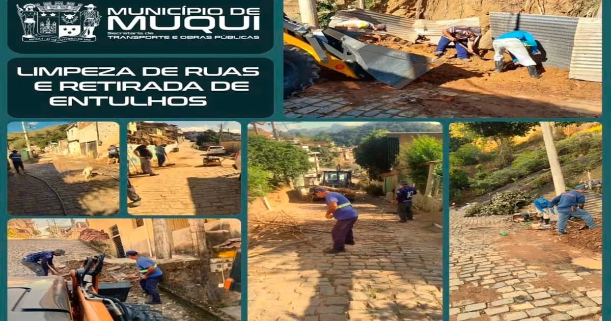Muqui Aprimora Zeladoria Urbana com Manutenção Contínua