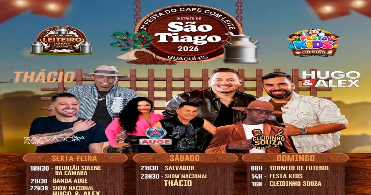 São Tiago Celebra Tradições com a 2ª Festa do Café com Leite