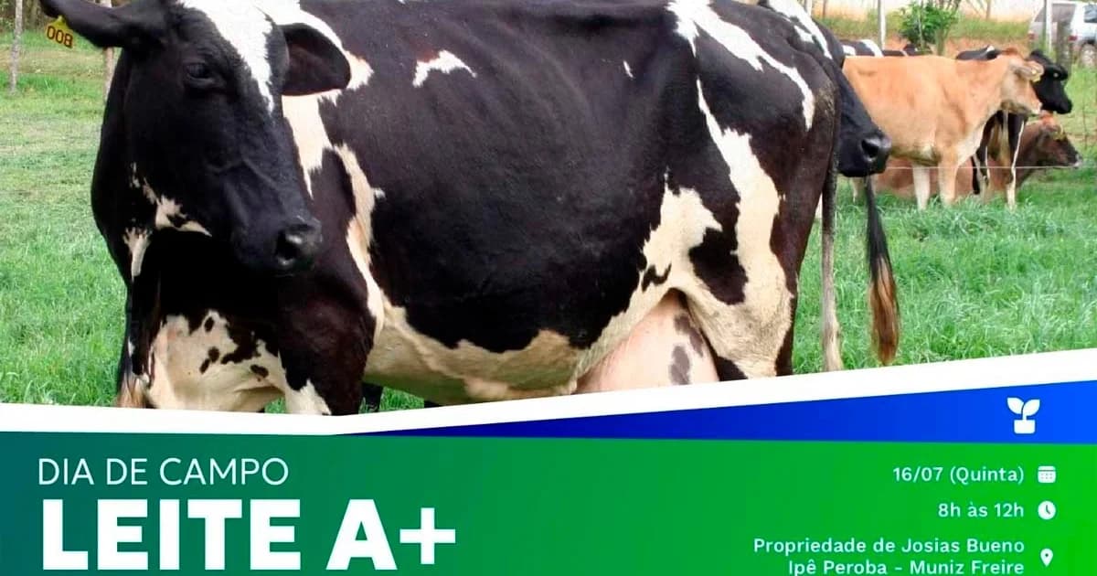 Muniz Freire promove Dia de Campo para fortalecer a produção de leite no município