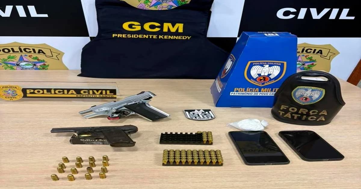 Operação Policial Desarticula Tráfico em Presidente Kennedy