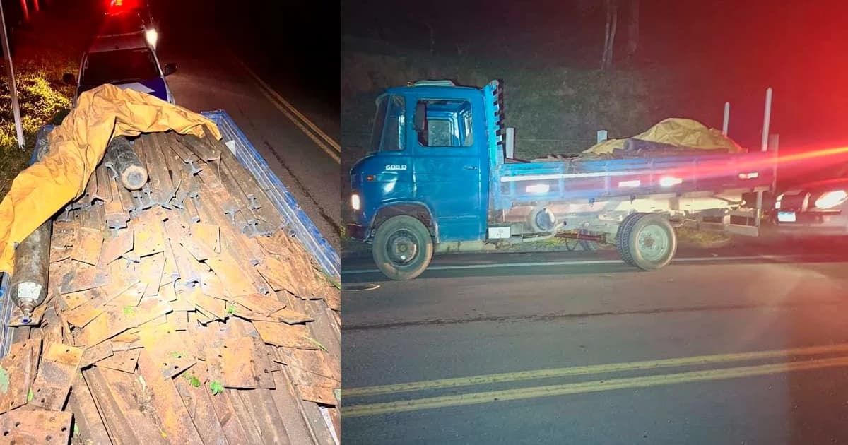 Prisão e Apreensão de Material Ferroviário em Operação Policial