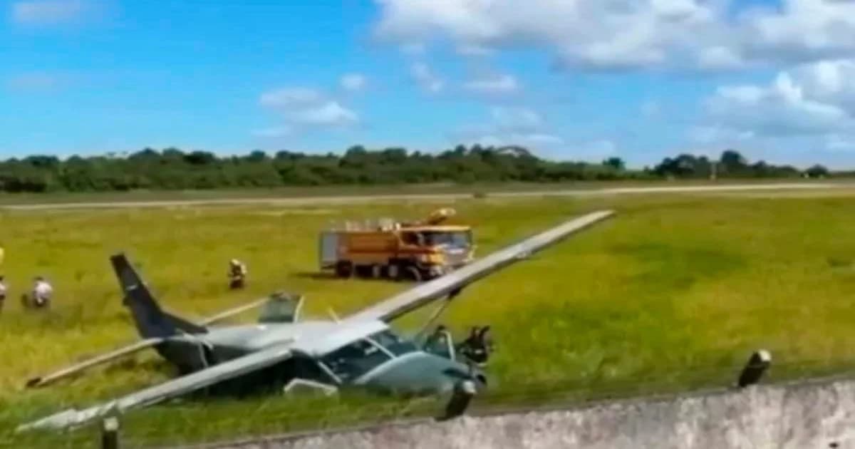 Avião da FAB Desvia de Pista em Porto Seguro e Interrompe Voos