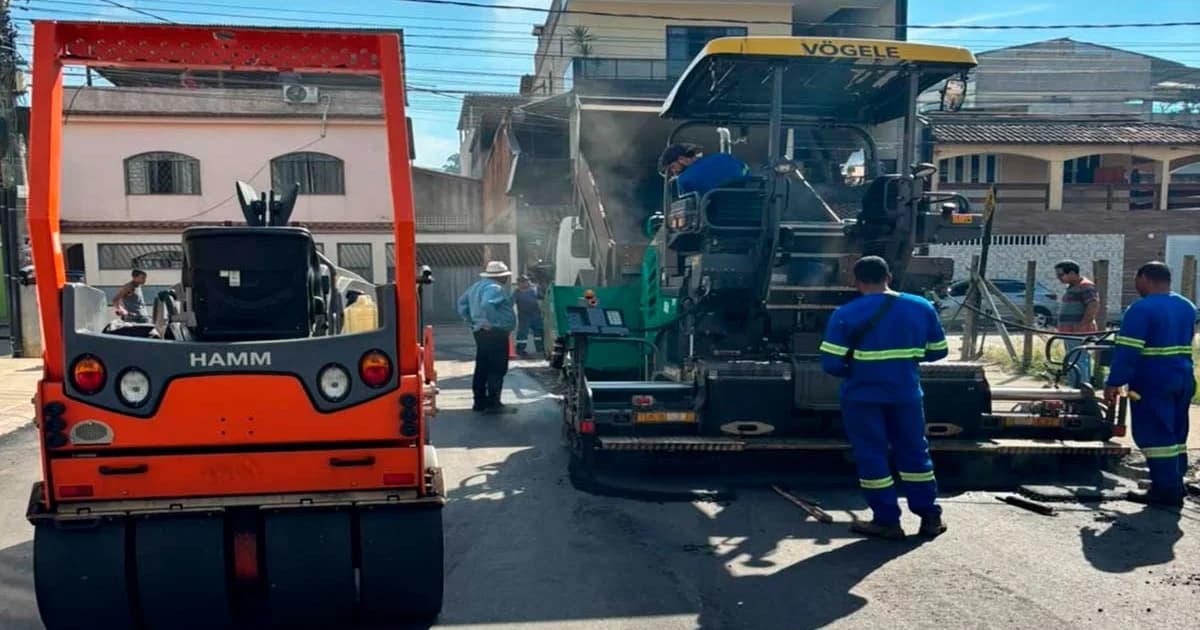 Pavimentação do Anel Rodoviário do IBC Avança em Cachoeiro de Itapemirim