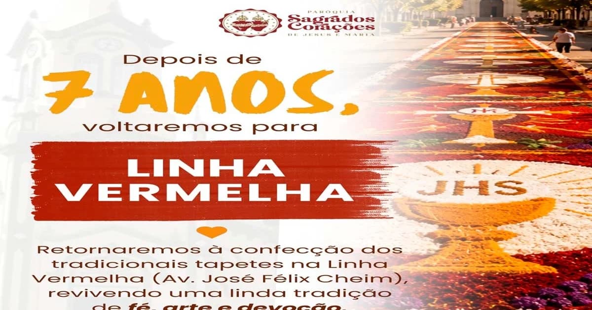 Cachoeiro Celebra o Retorno dos Tapetes de Corpus Christi