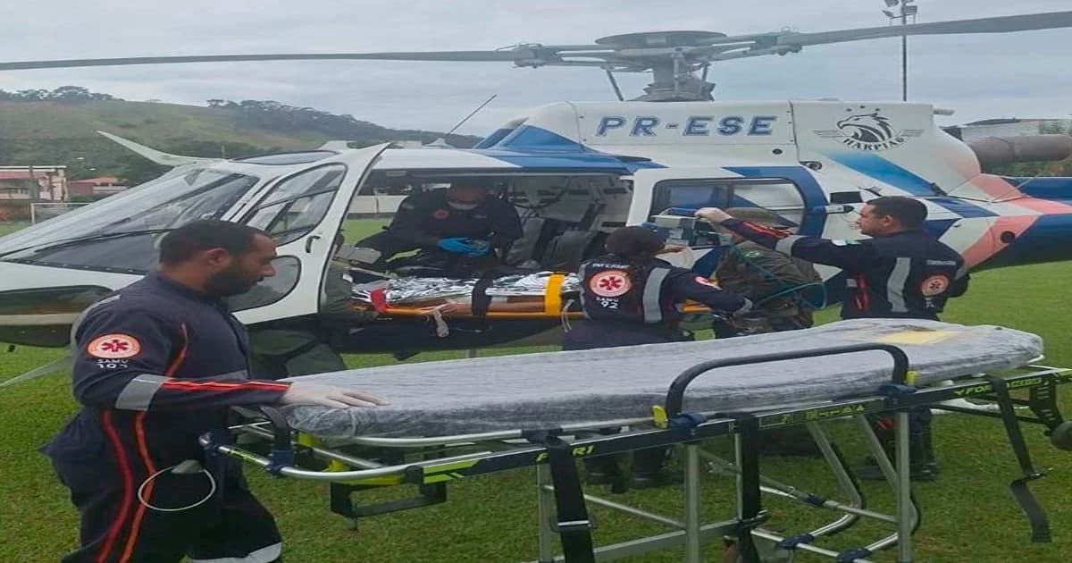 Resgate Aeromédico Salva Vidas em Muniz Freire