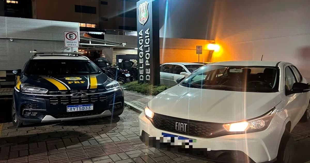 Veículo Furtado/Roubado Flagrado em SC