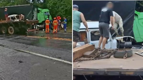 Tragédia na BR 101: Colisão de Carretas Deixa uma Vítima Fatal