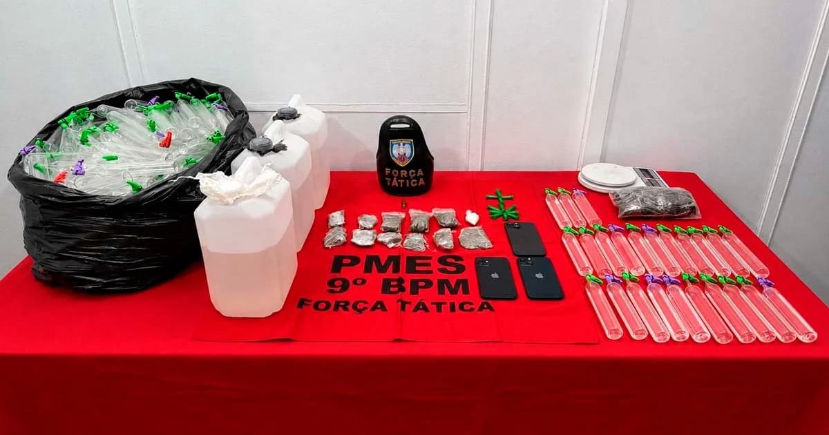 Mega Apreensão de Drogas em Cachoeiro de Itapemirim